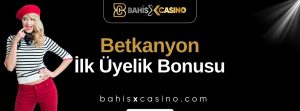 Betkanyon İlk Üyelik Bonusu